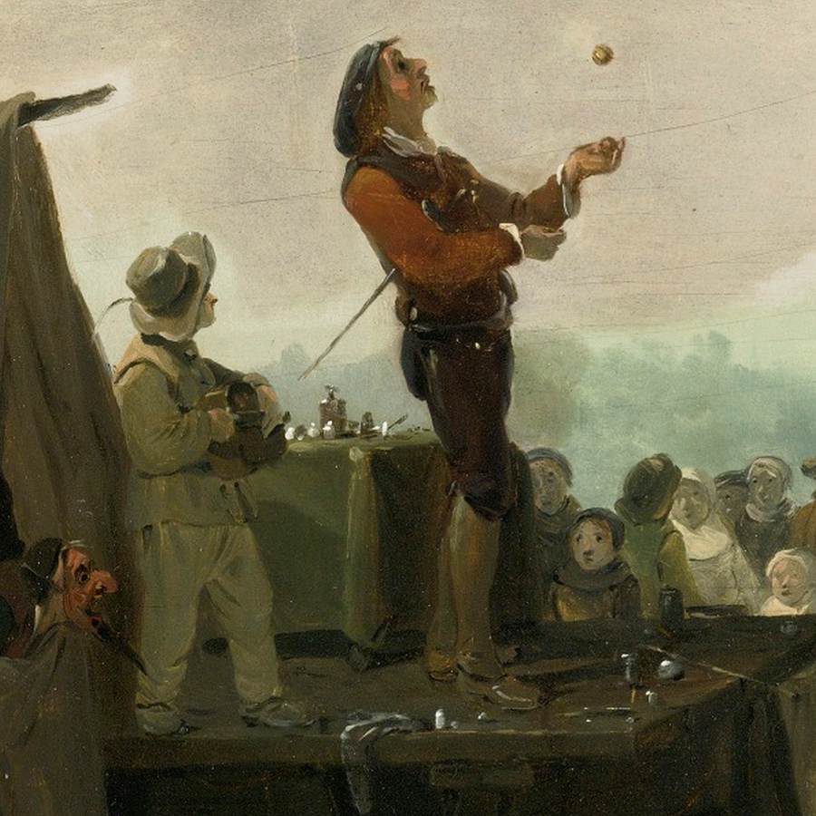 The Juggler (detail)