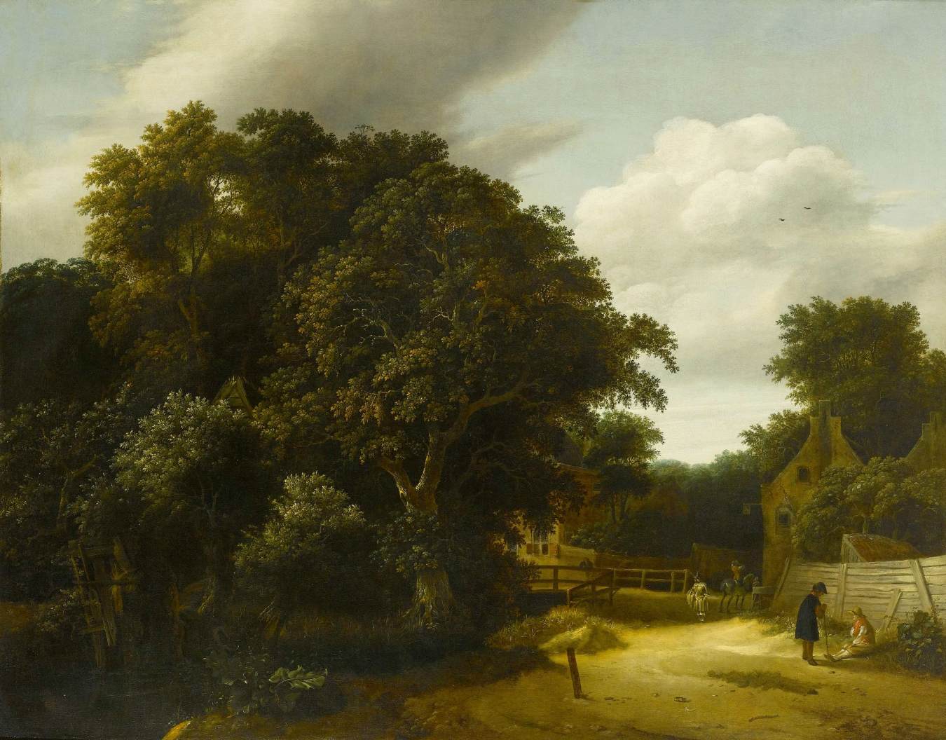 Landscape with a Village Road