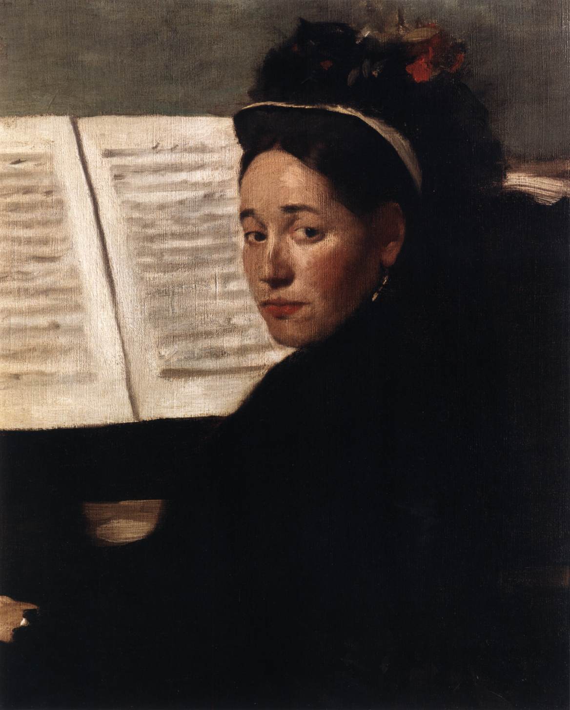 Mademoiselle Dihau at the Piano