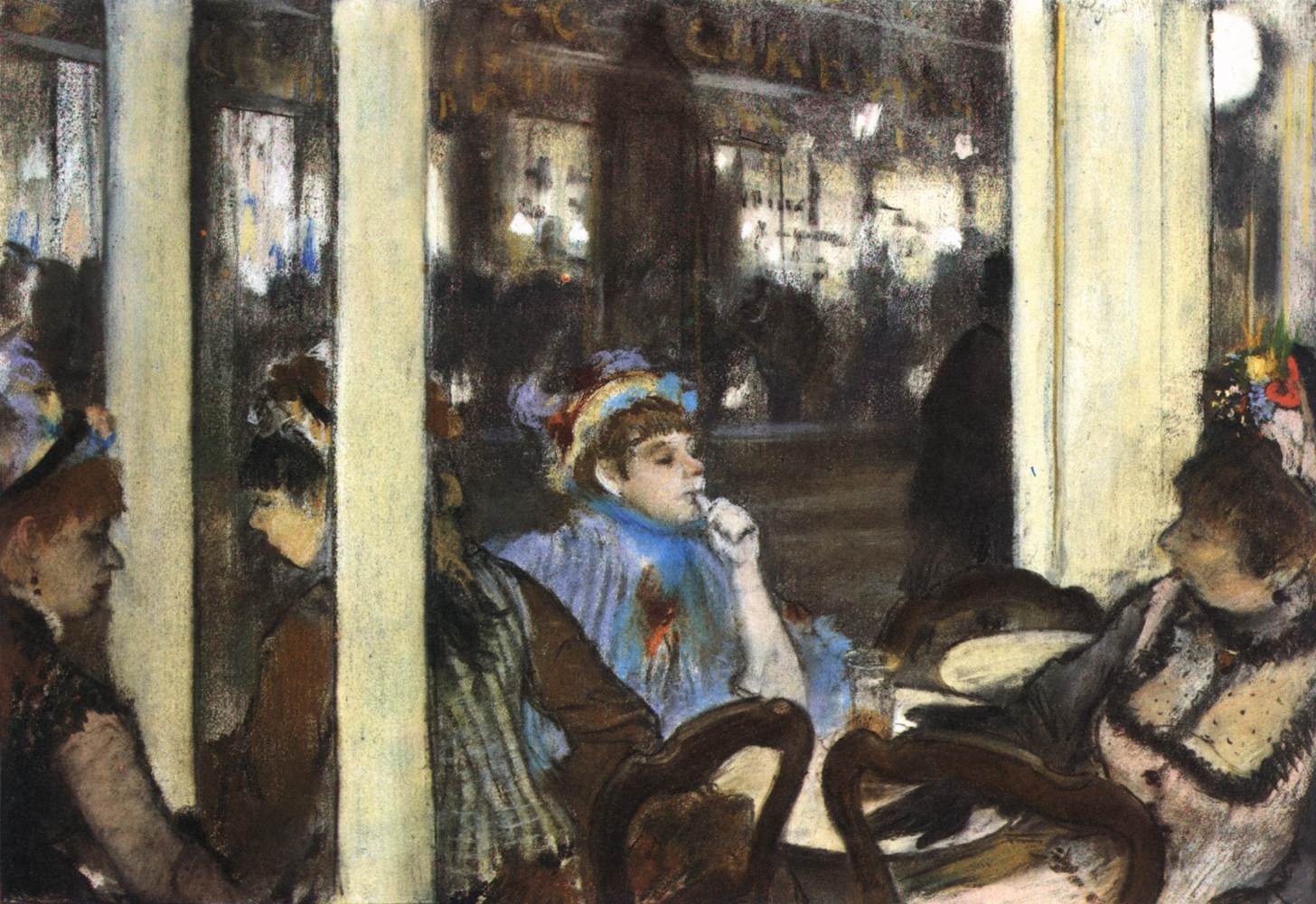 Women at the Terrace of a Café