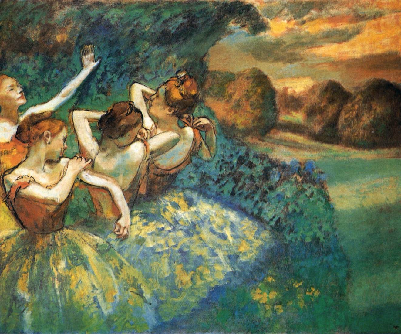 Four Dancers