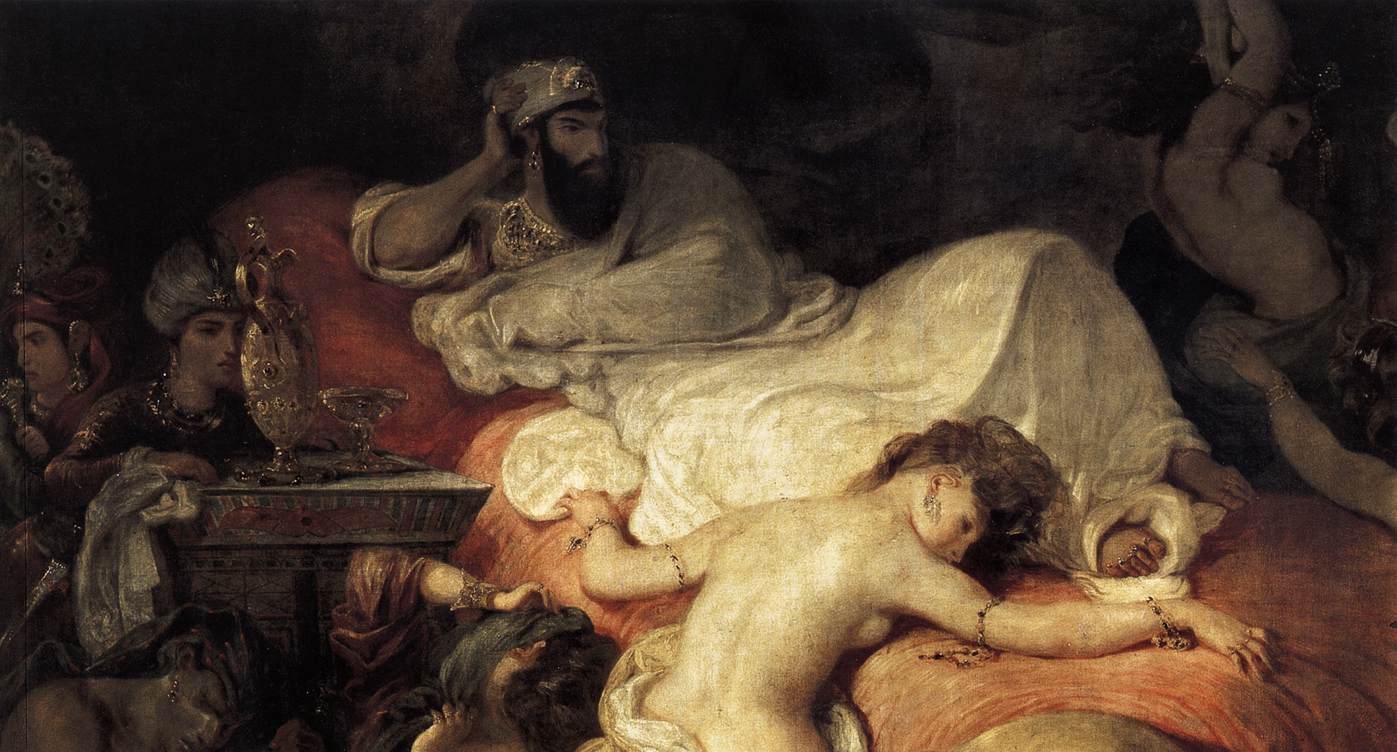 The Death of Sardanapalus (detail)