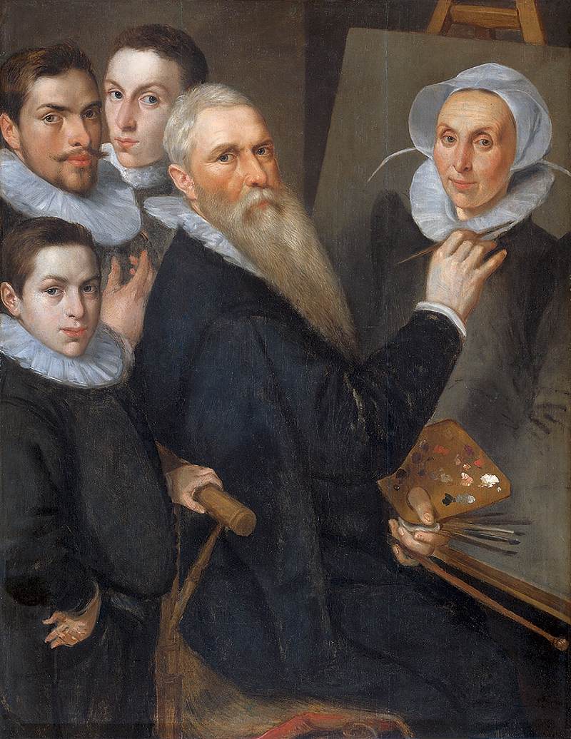 Portrait of the Artist and His Family