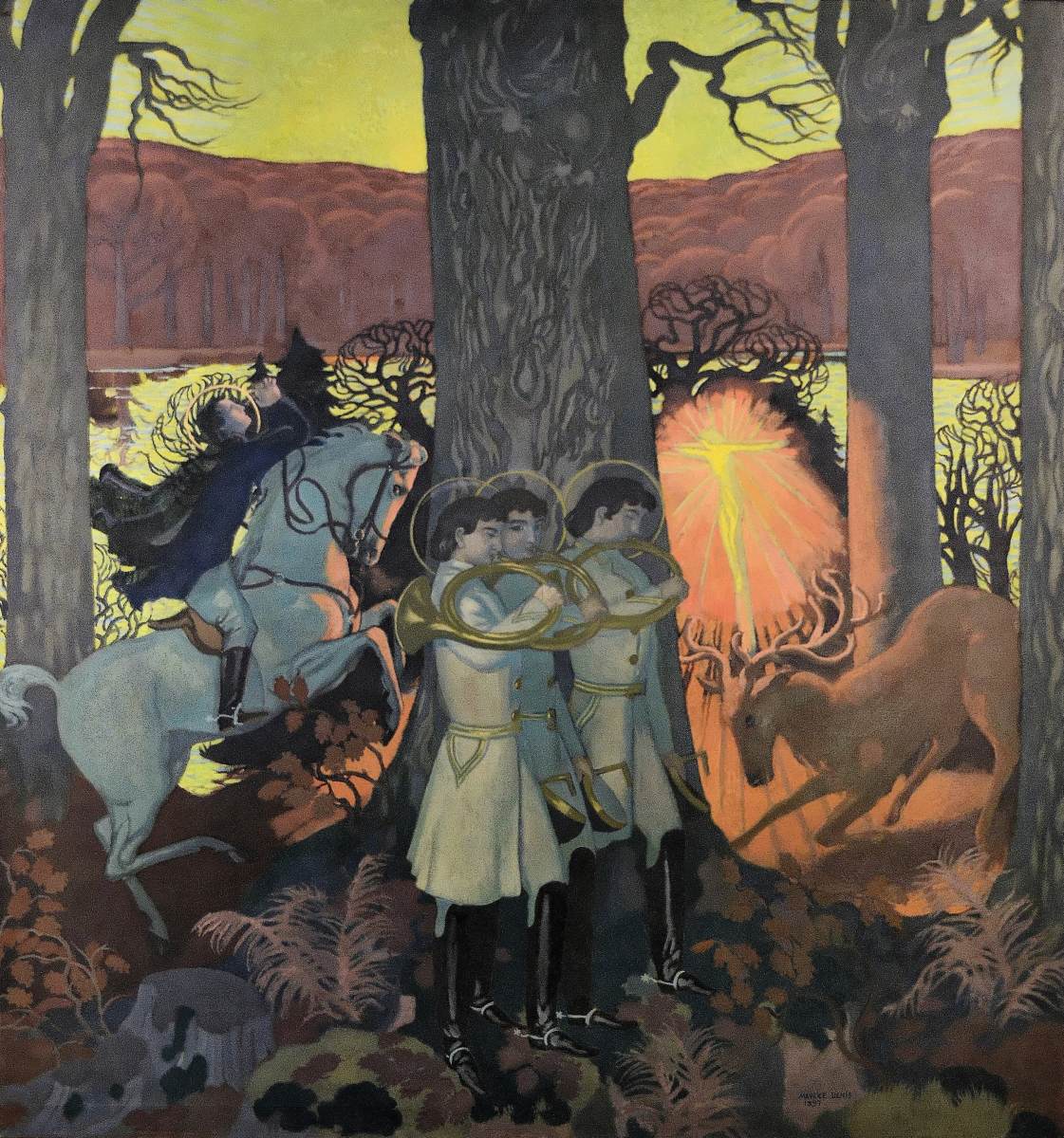 The Legend of St Hubert: 4. The Miracle