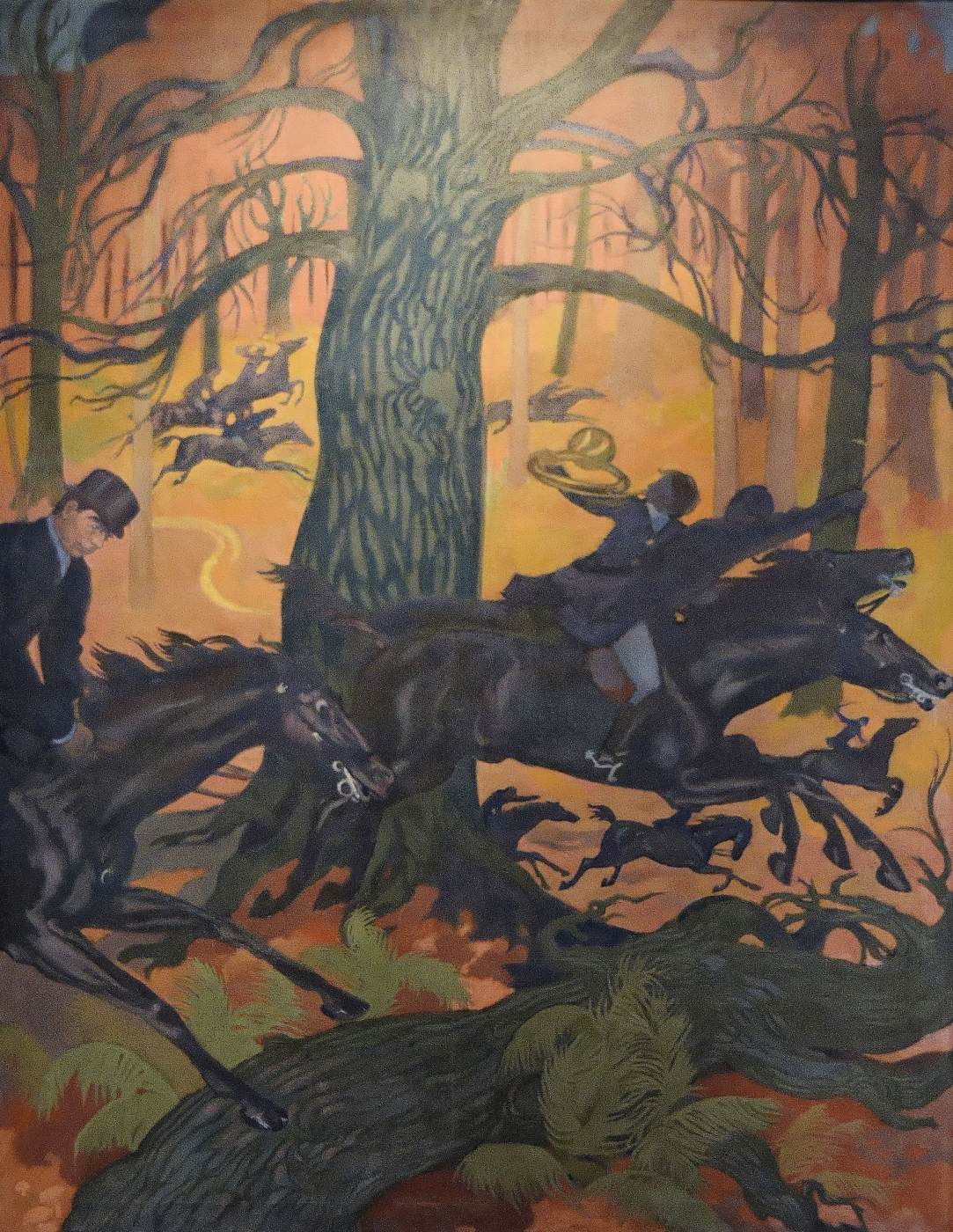 The Legend of St Hubert: 6. The Hellish Hunt