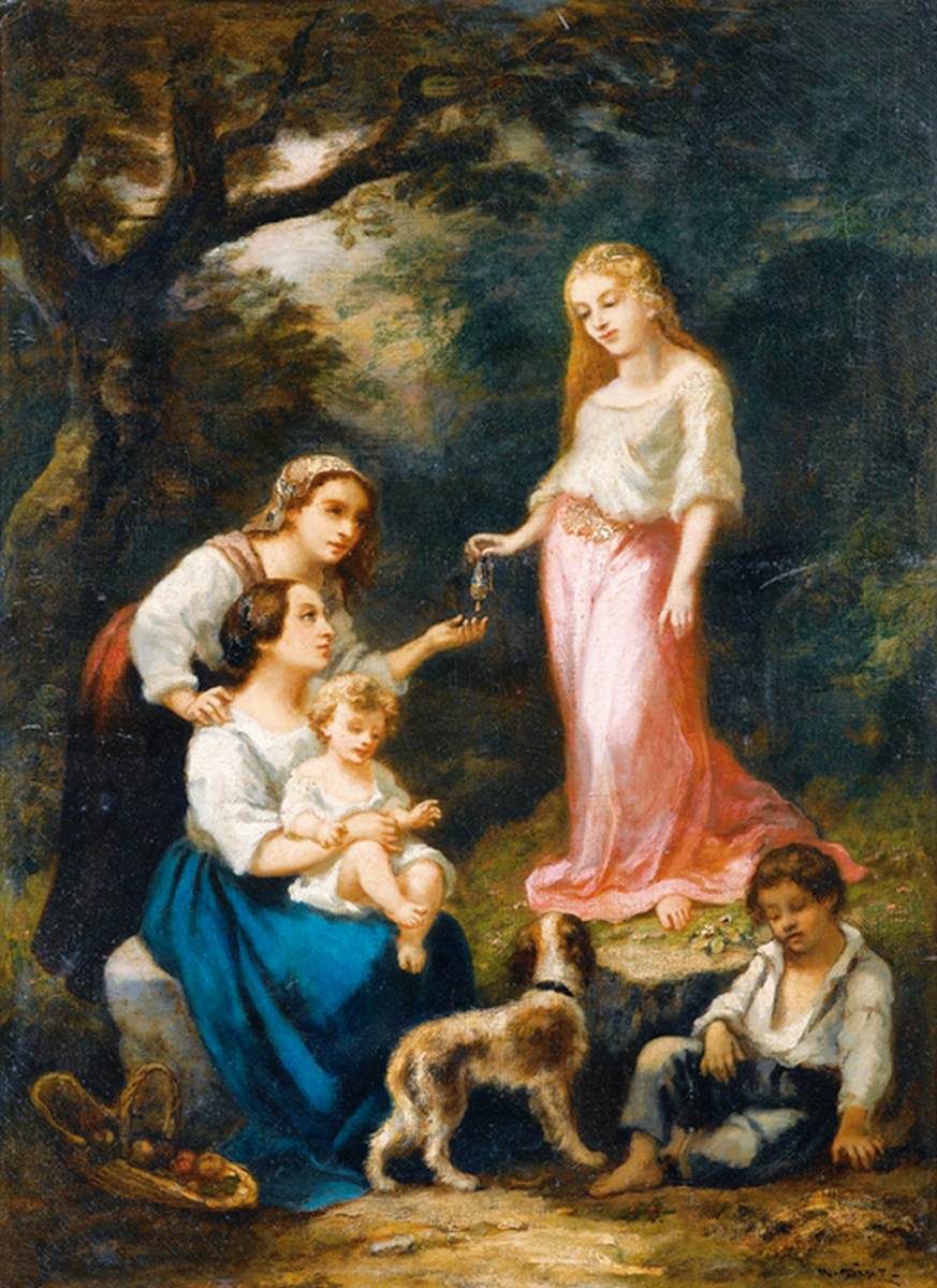 A Nymph's Gift in the Bois de Lislé