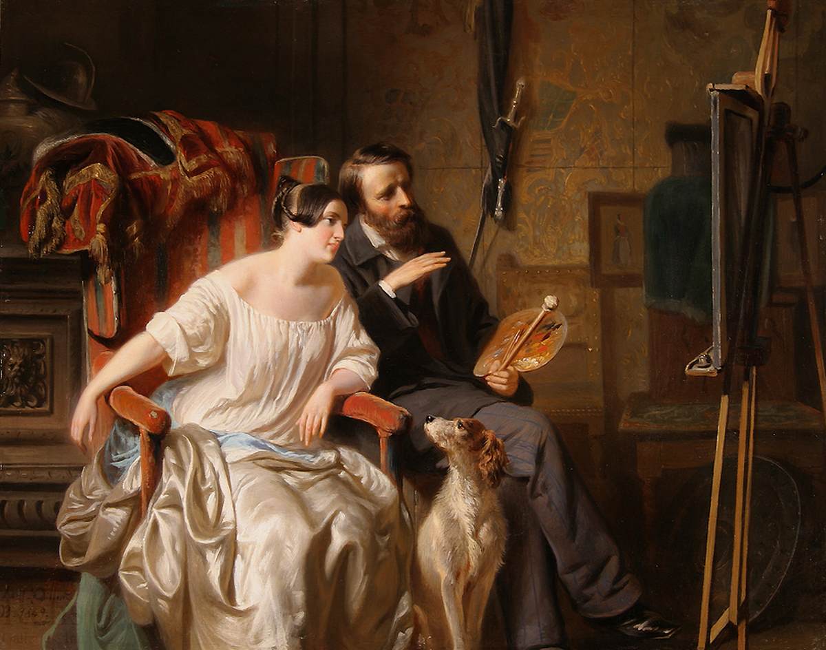 The Artist in His Studio