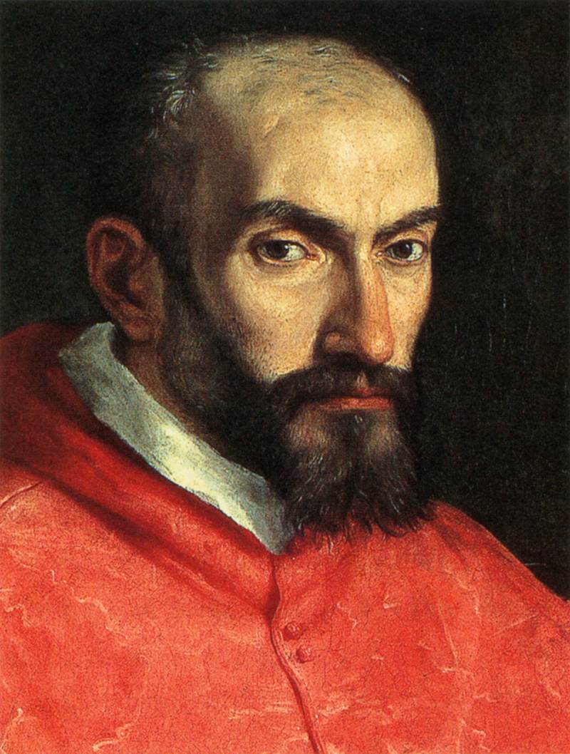 Portrait of Cardinal Agucchi (detail)
