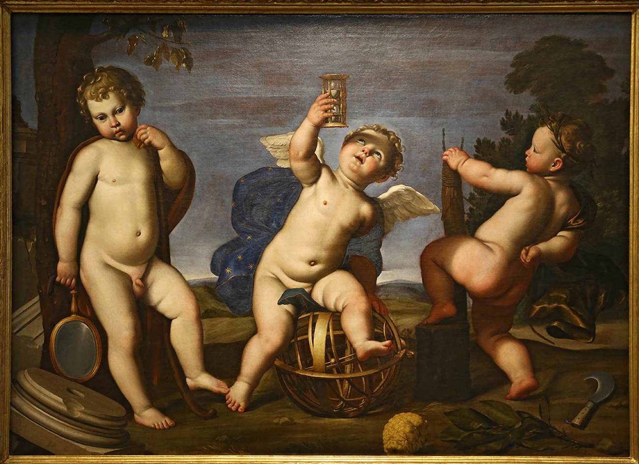 Allegory of Agriculture, Astronomy and Architecture