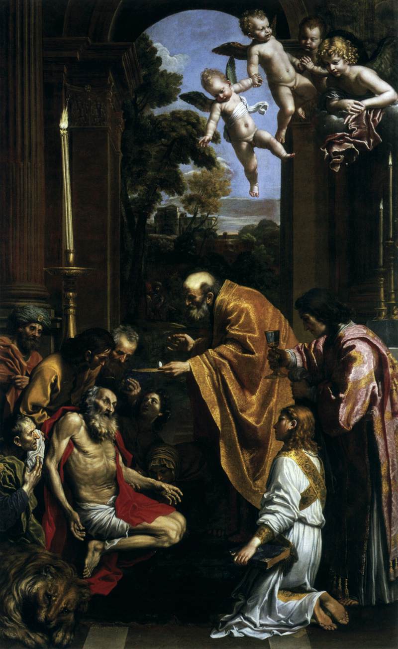 The Last Communion of St Jerome
