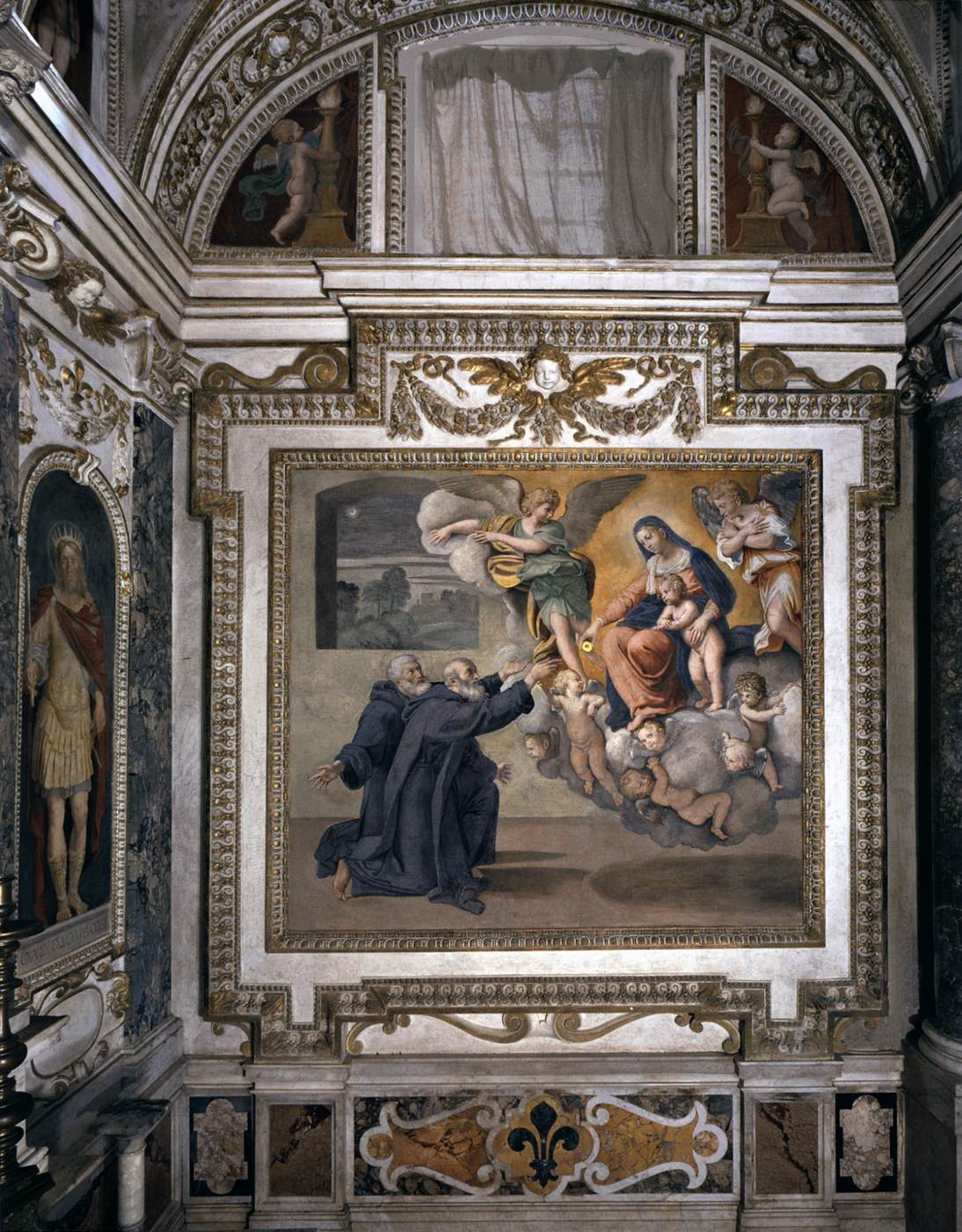 Scene from the Lives of the Founding Saints (3)