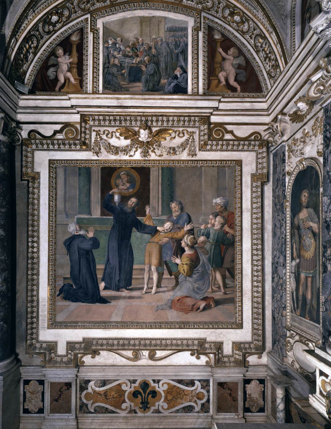 Scenes from the Lives of the Founding Saints (4-5)