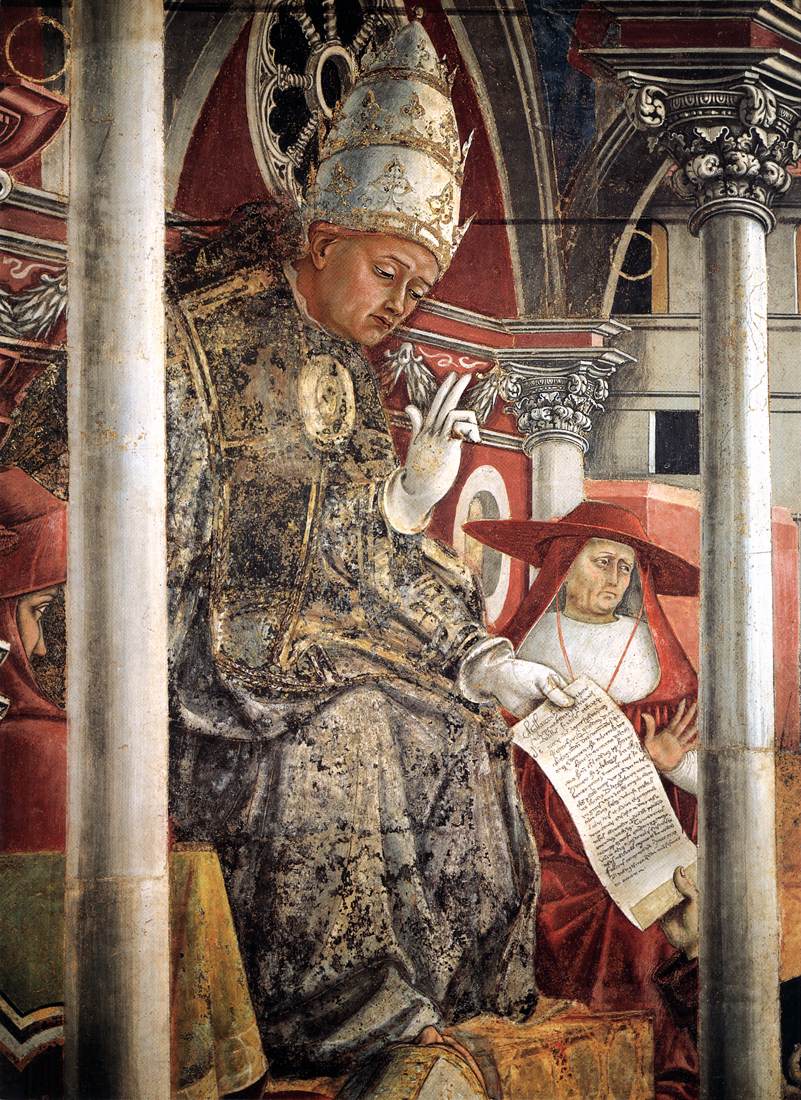 Extension of the Privileges by Celestine III (detail)