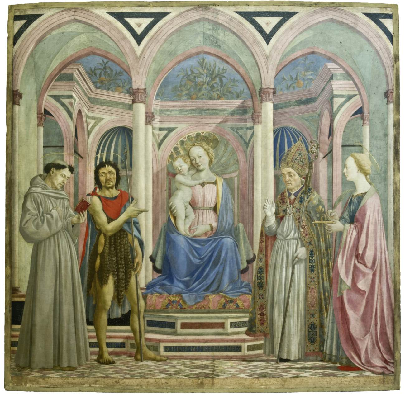 The Madonna and Child with Saints