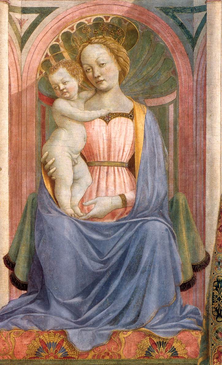 The Madonna and Child with Saints (detail)
