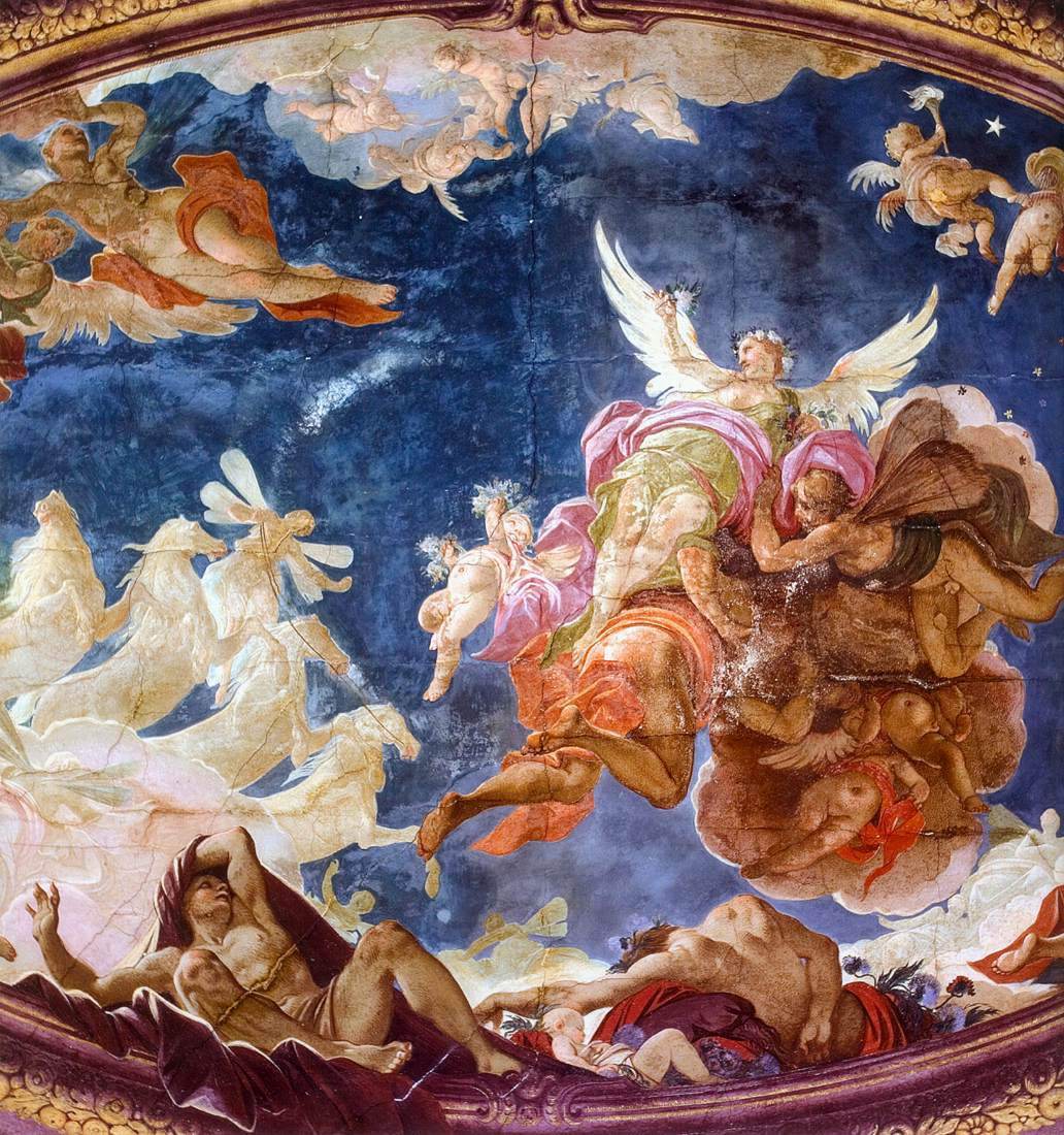 Ballroom ceiling (detail)