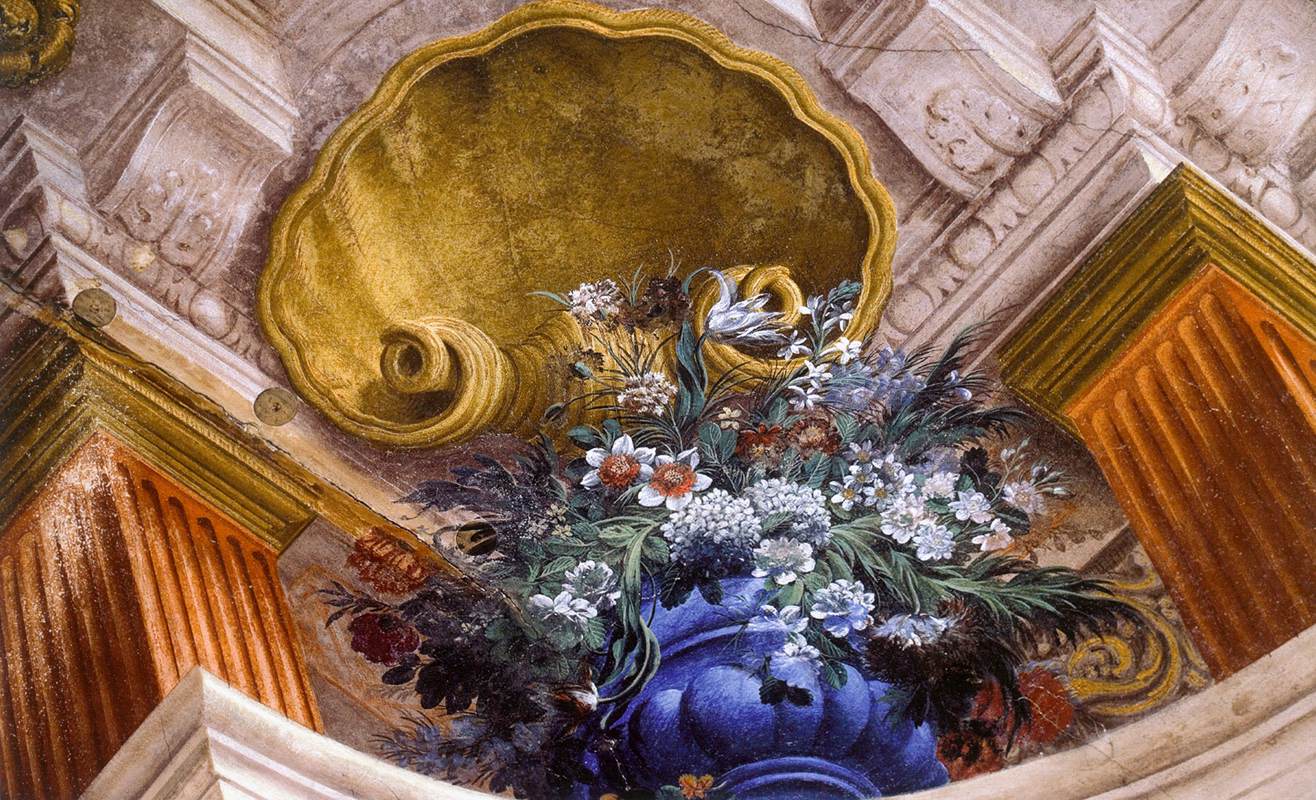 Ballroom ceiling (detail)