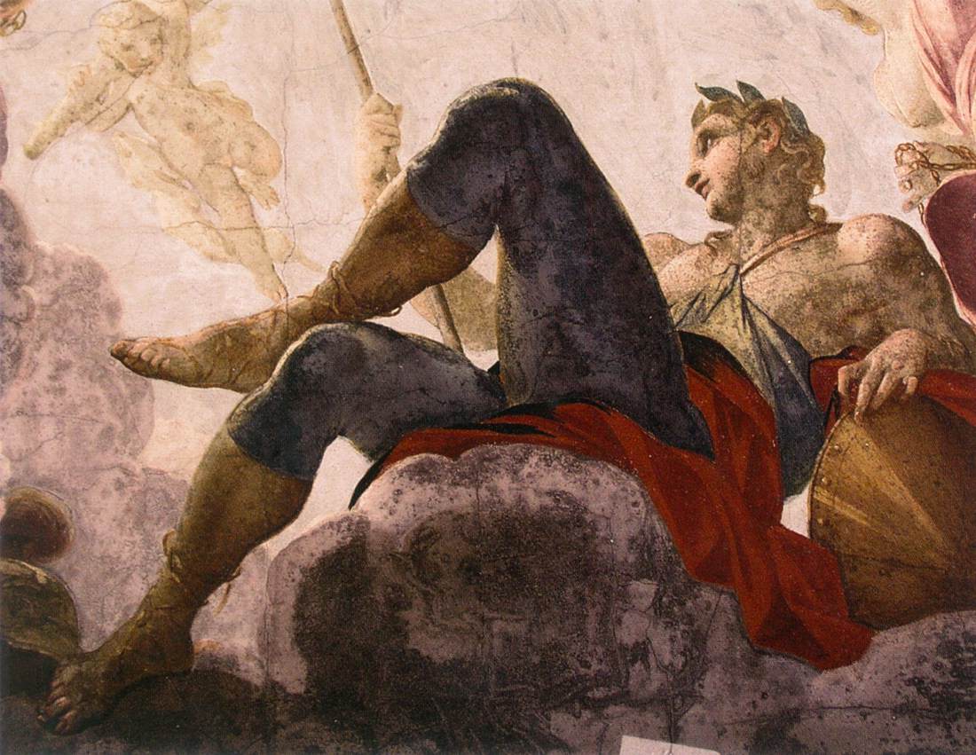 Corridor ceiling (detail)