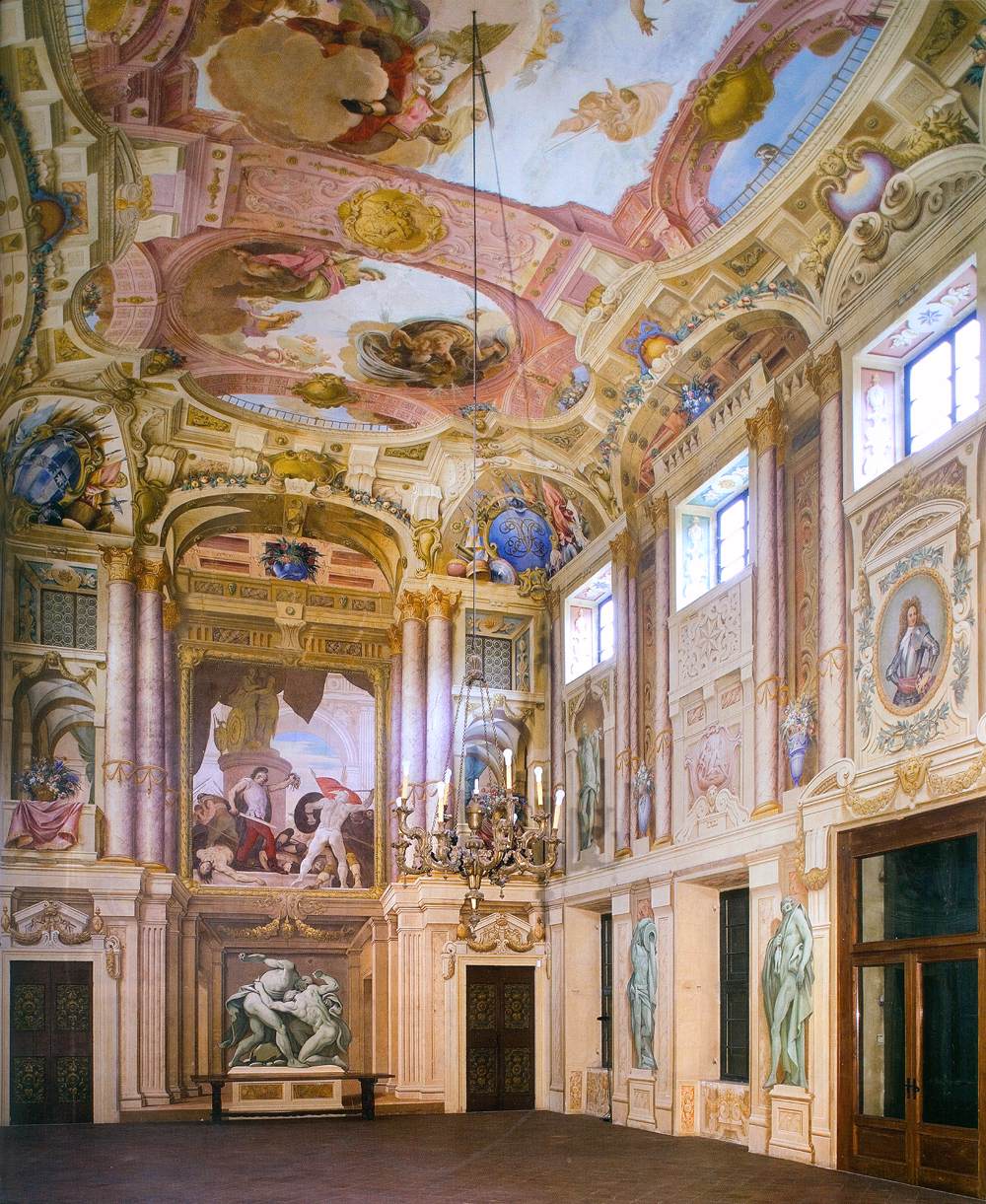 View of the main hall