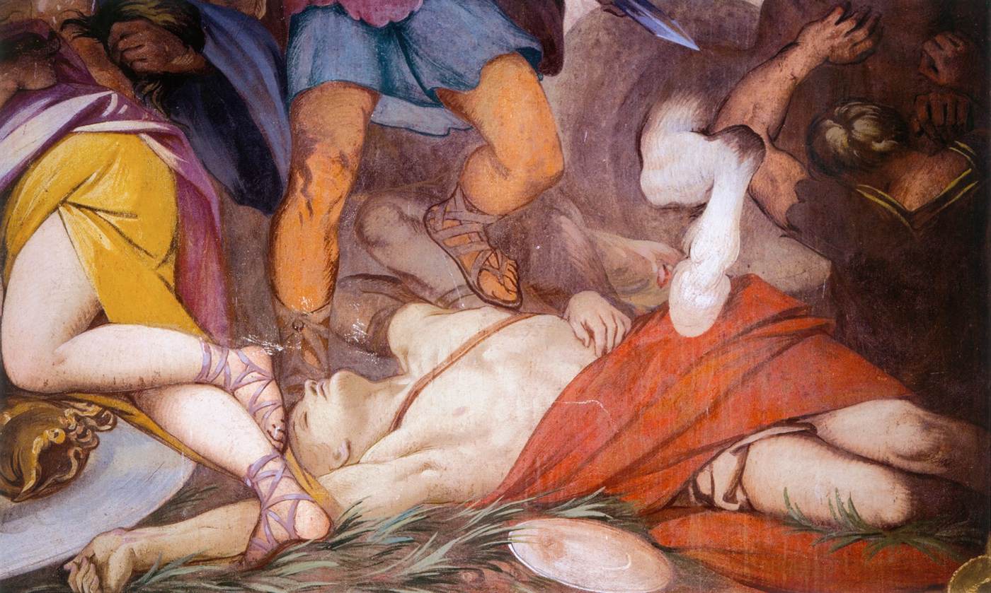 The Battle of the Centaurs and Lapiths (detail)