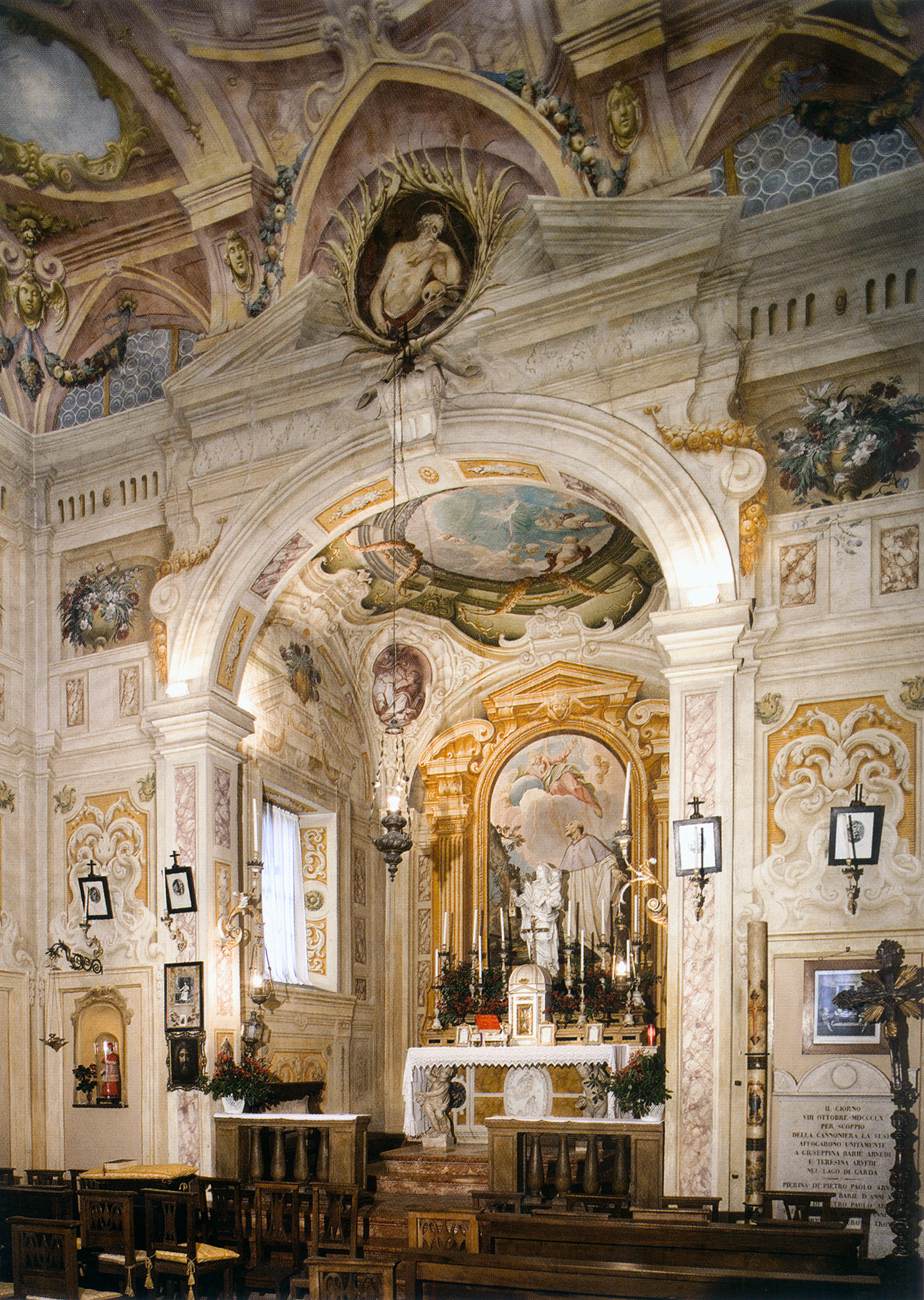 Interior view of the oratory