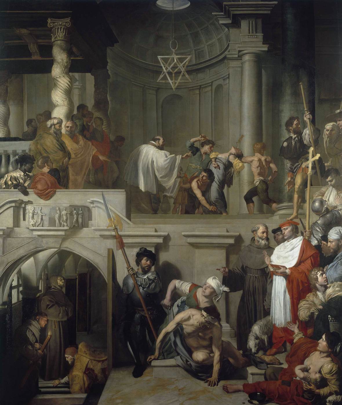 Pope Nicholas V Visiting the Tomb of St Francis of Assisi