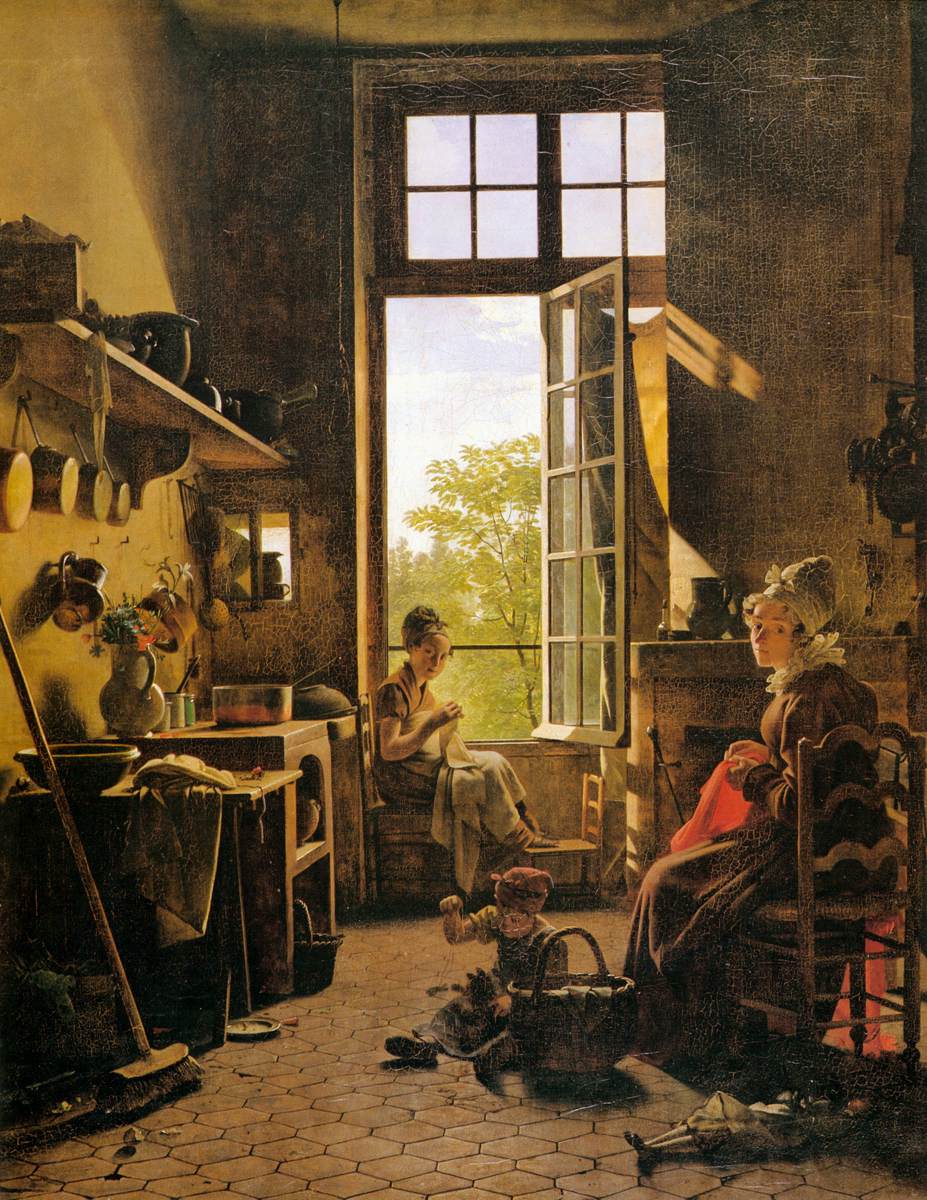 Interior of a Kitchen (detail)