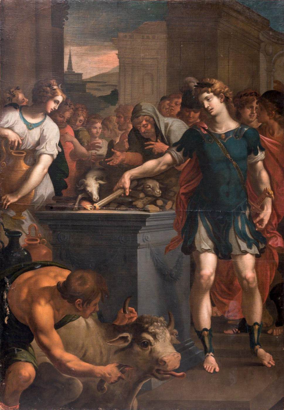 Sacrifice at the Tomb of Neoptolemus