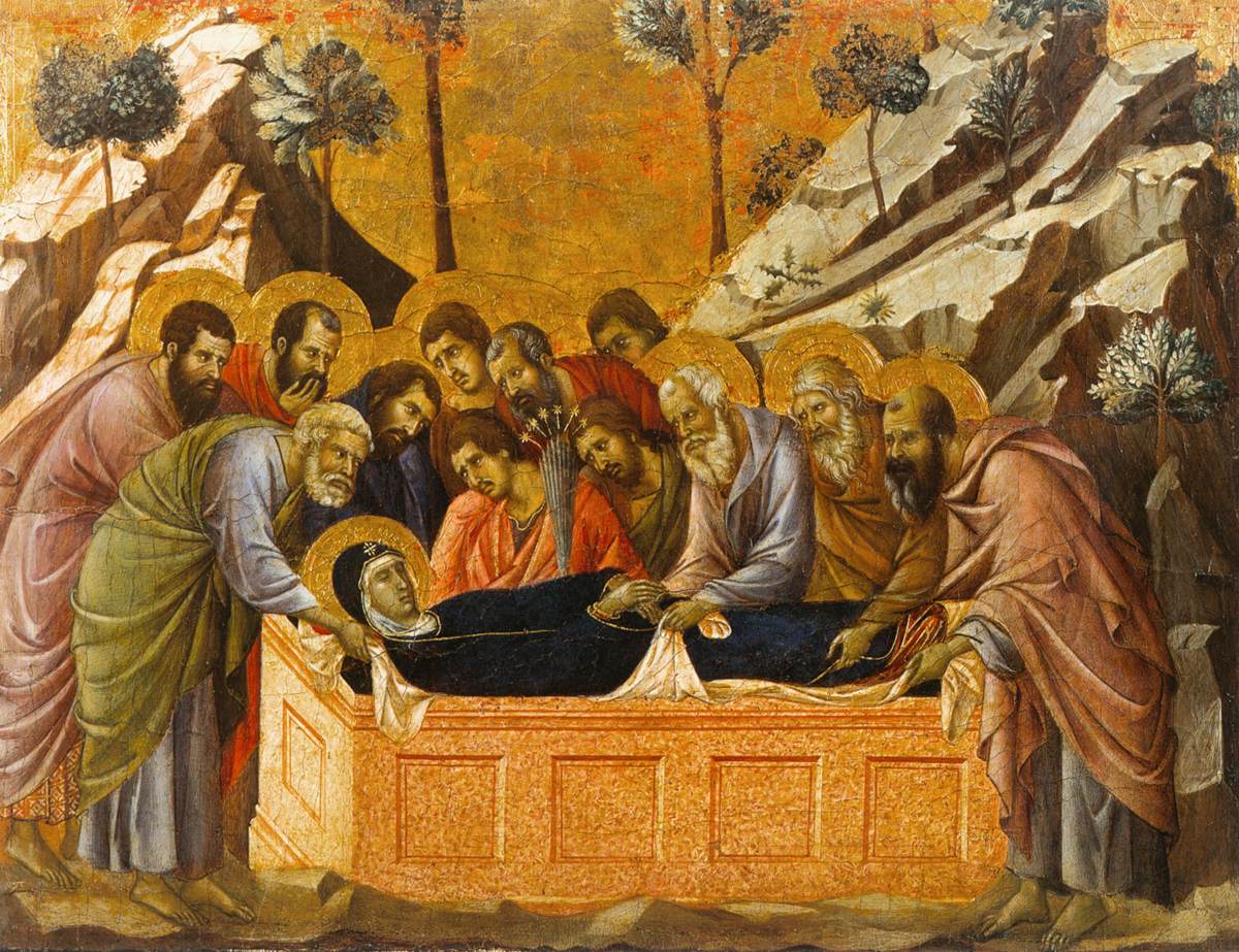 Burial of the Virgin (panel 8)