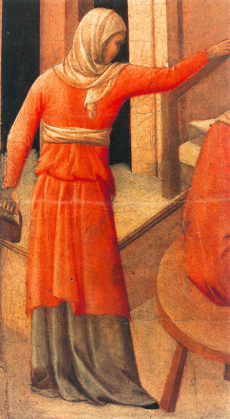 Peter First Denying Jesus (detail)
