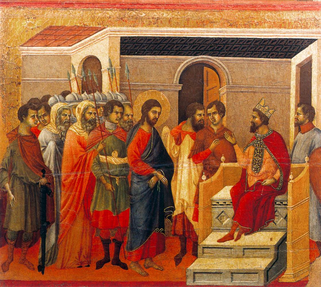 Christ Before King Herod (scene 14)