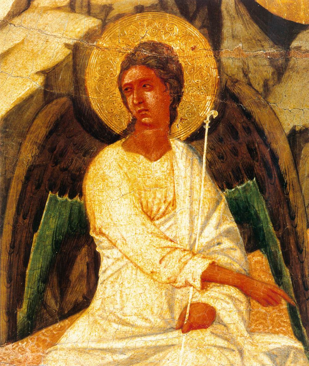 The Three Marys at the Tomb (detail)