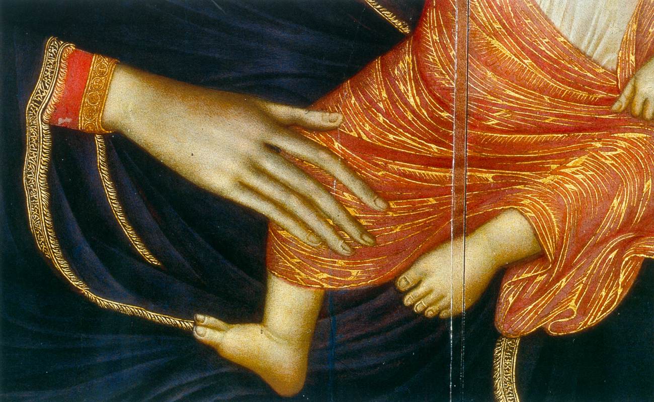 Rucellai Madonna (detail)