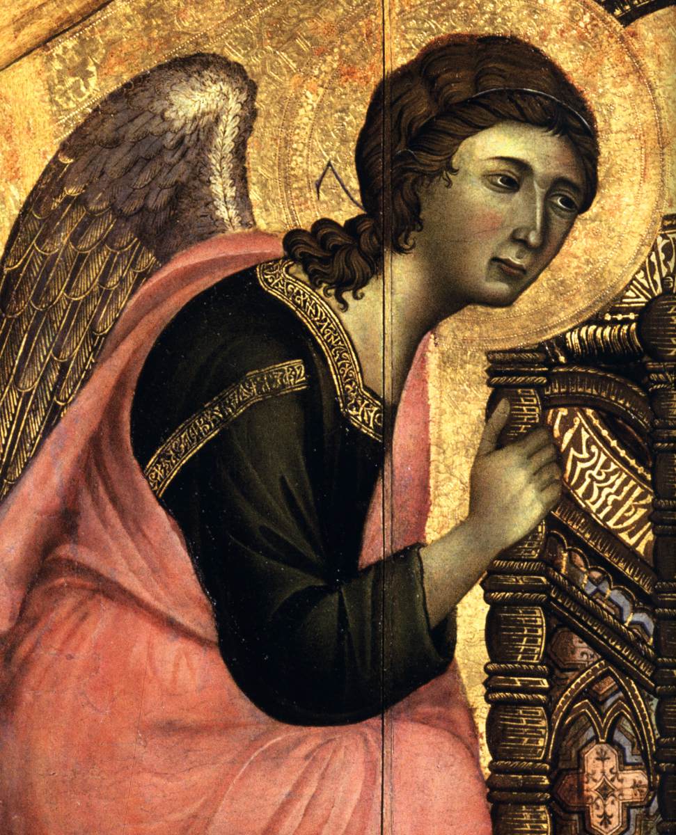 Rucellai Madonna (detail)