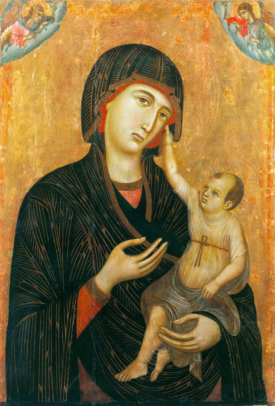 Madonna with Child and Two Angels (Crevole Madonna)