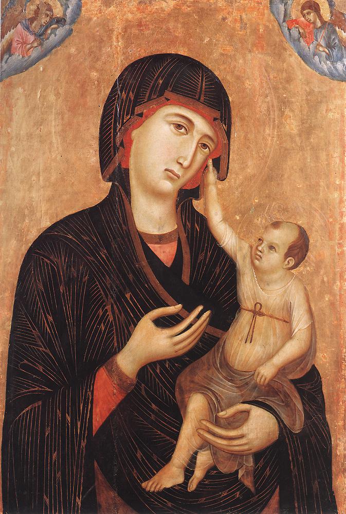 Madonna with Child and Two Angels (Crevole Madonna)