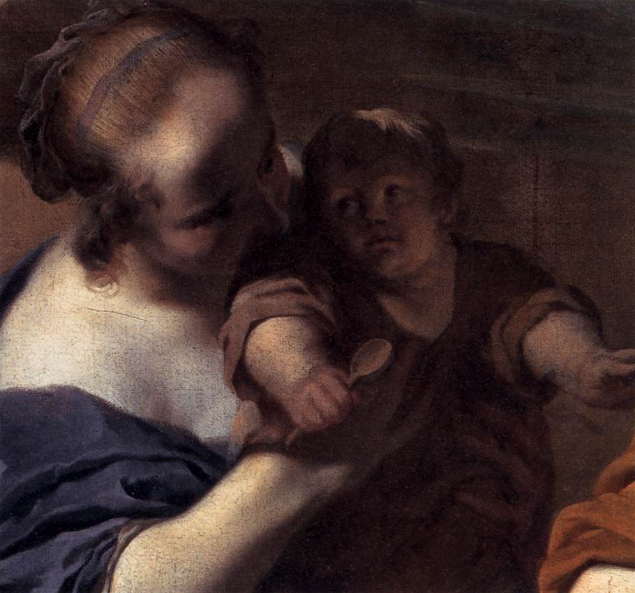 St Paul Healing the Cripple at Lystra (detail)