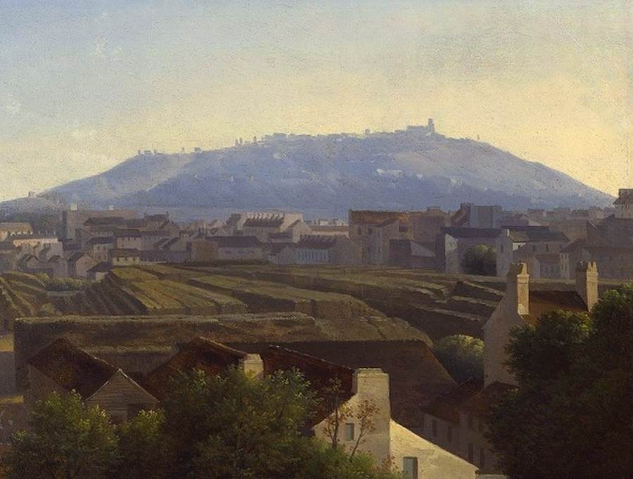 View from a Window of the Boulevard de la Madeleine in Paris