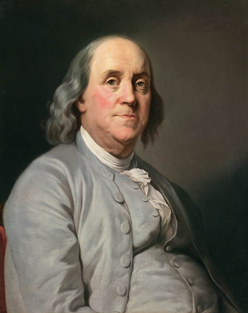 Portrait of Benjamin Franklin