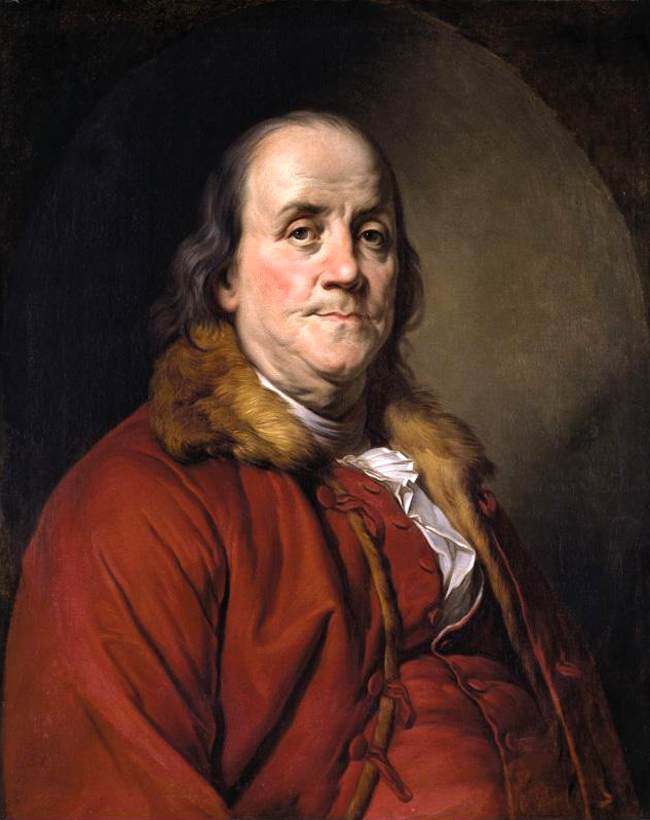 Portrait of Benjamin Franklin