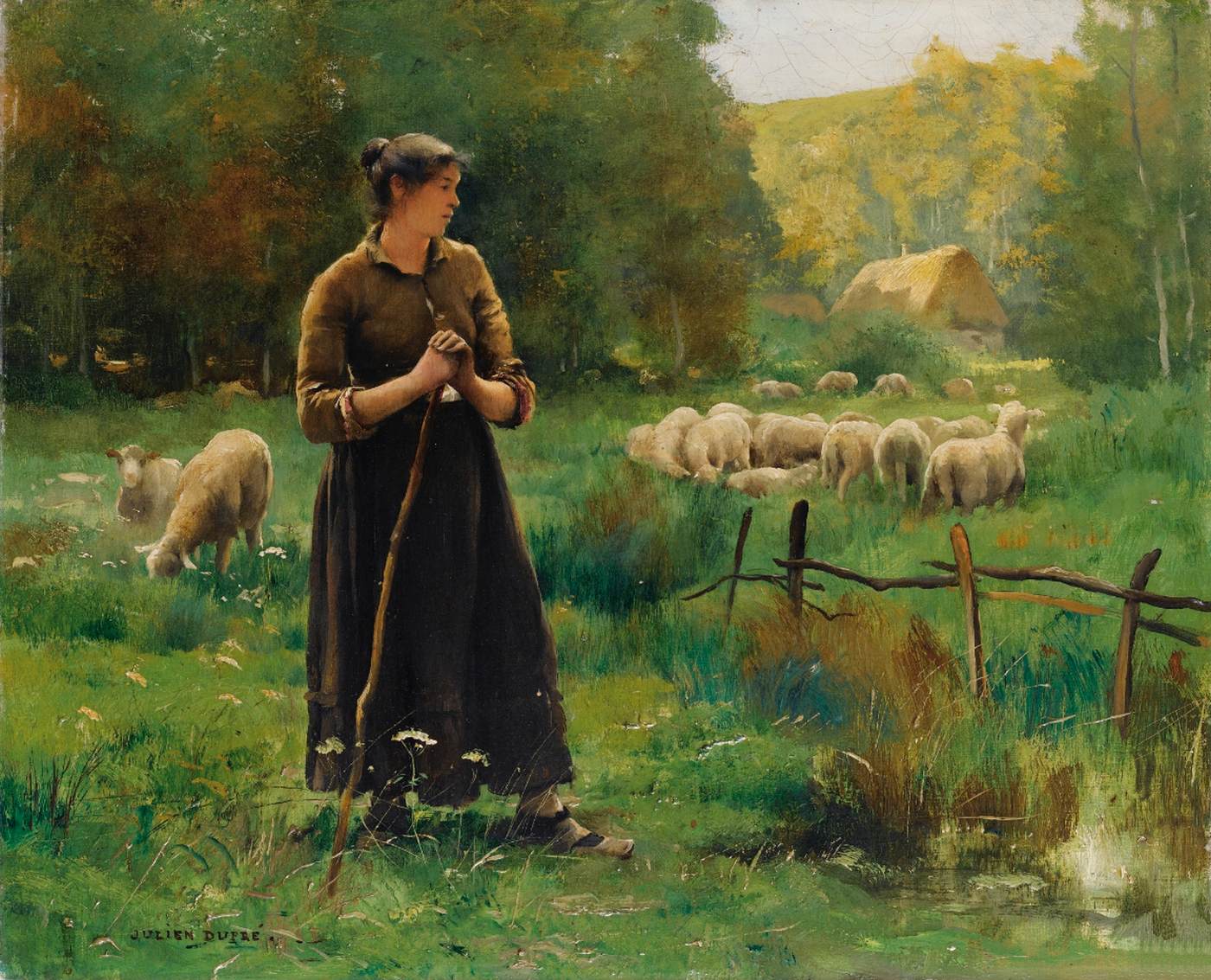 The Young Shepherdess