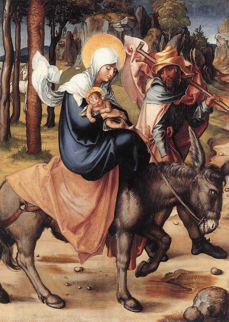 The Seven Sorrows of the Virgin: The Flight into Egypt