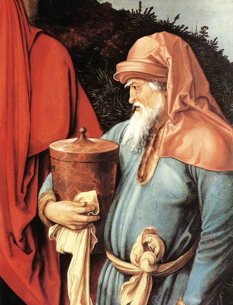 Lamentation for Christ (detail)