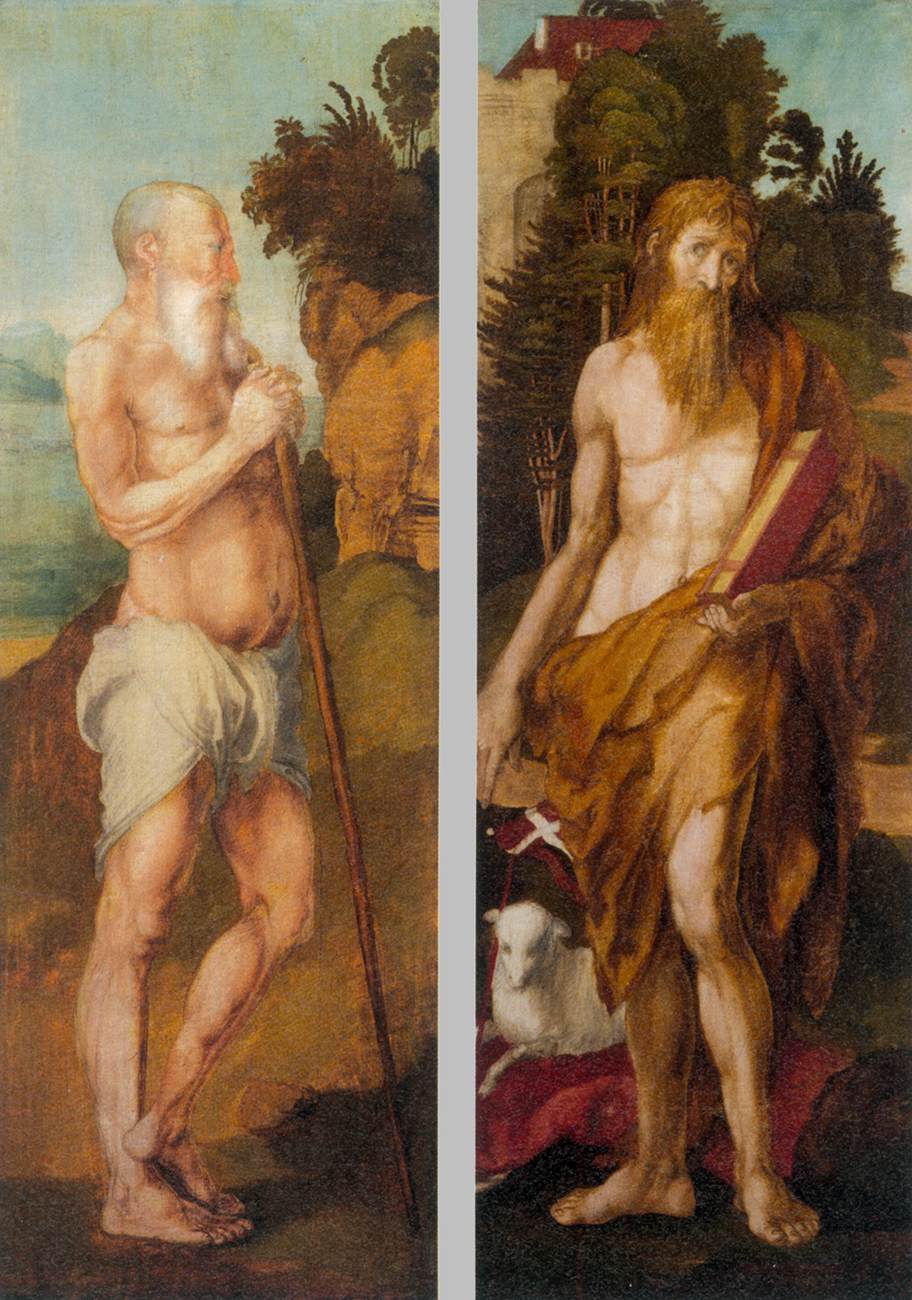 St Onuphrius and St John the Baptist