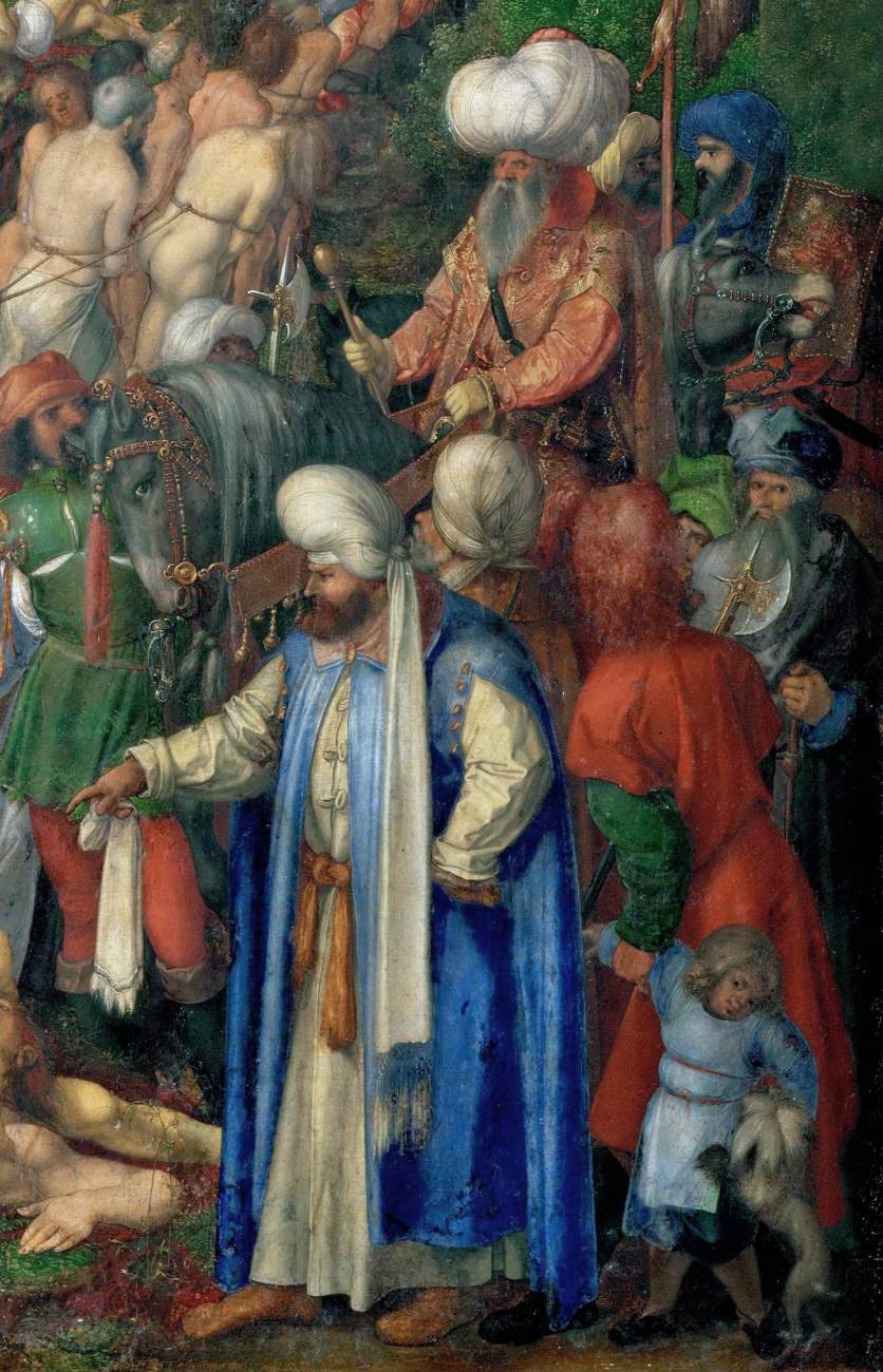 The Martyrdom of the Ten Thousand (detail)