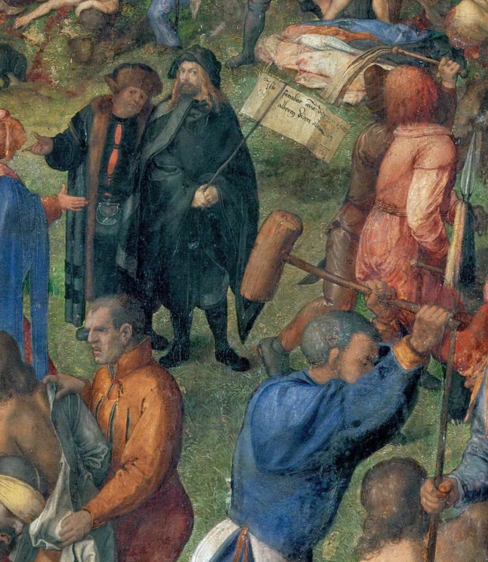 The Martyrdom of the Ten Thousand (detail)