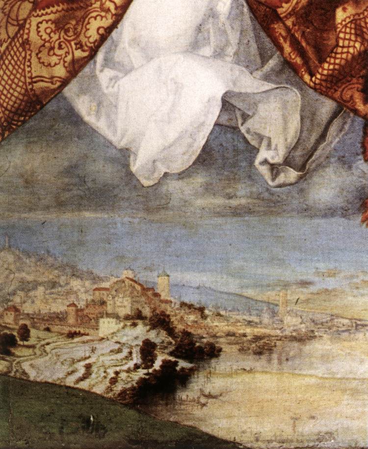 The Adoration of the Trinity (detail)