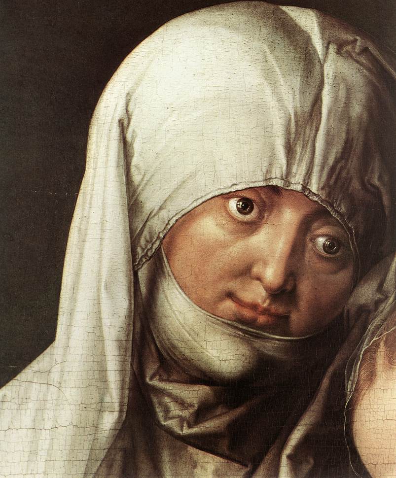 St Anne with the Virgin and Child (detail)