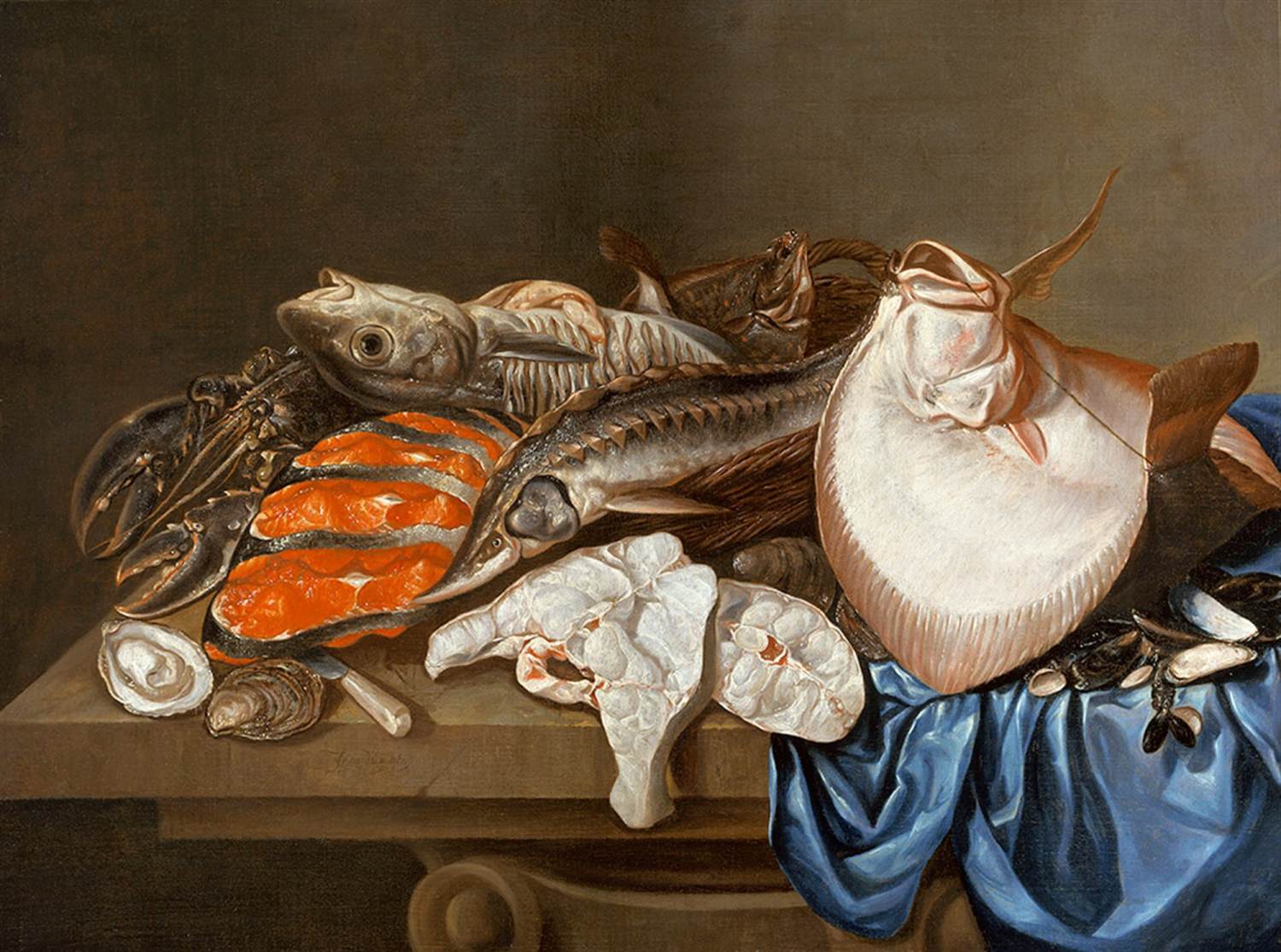 Still-Life with Fish on a Table