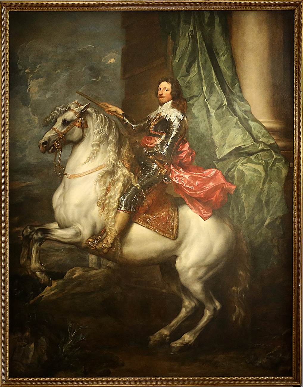 Equestrian portrait of Thomas Francis of Savoy, Prince of Carignano